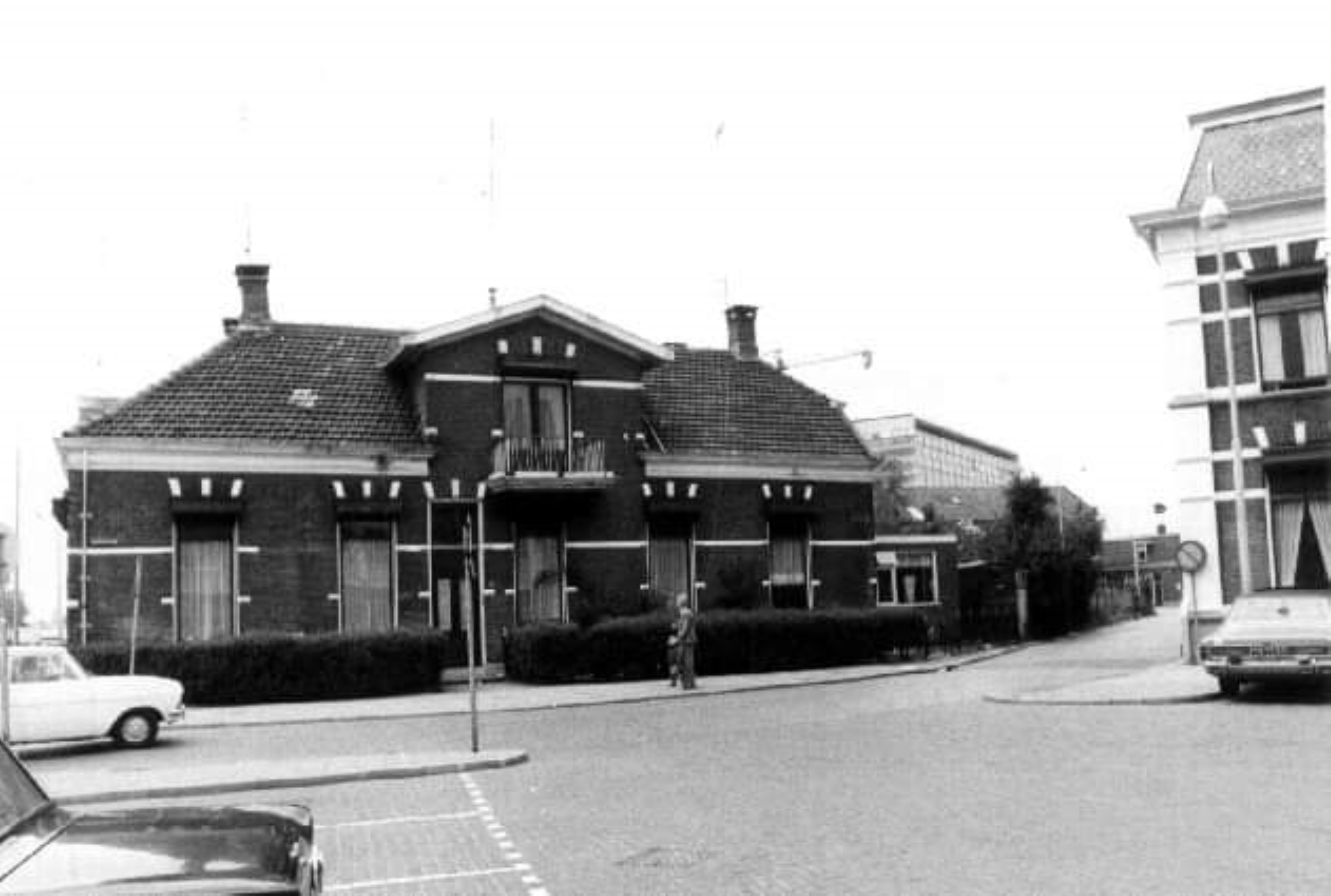 Bakenstraat vanaf de Haven NZ